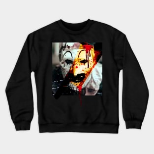 Scary Spooky Art The Clown Crewneck Sweatshirt